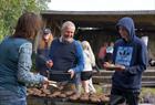Grilling i Villmarksleiren