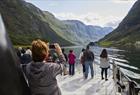 Båttur mellom Flåm og Gudvangen