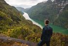View of the Hardangerfjord