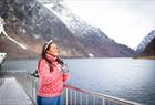 Flott utsikt over Nærøyfjorden