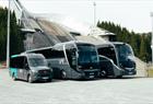 Stort utvalg bussen