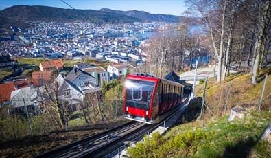 Fløibanen - nye vogner i 2022