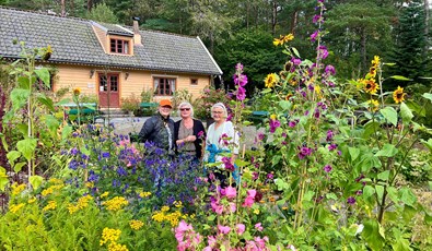 Historiske Blondehushagen i Arboretet