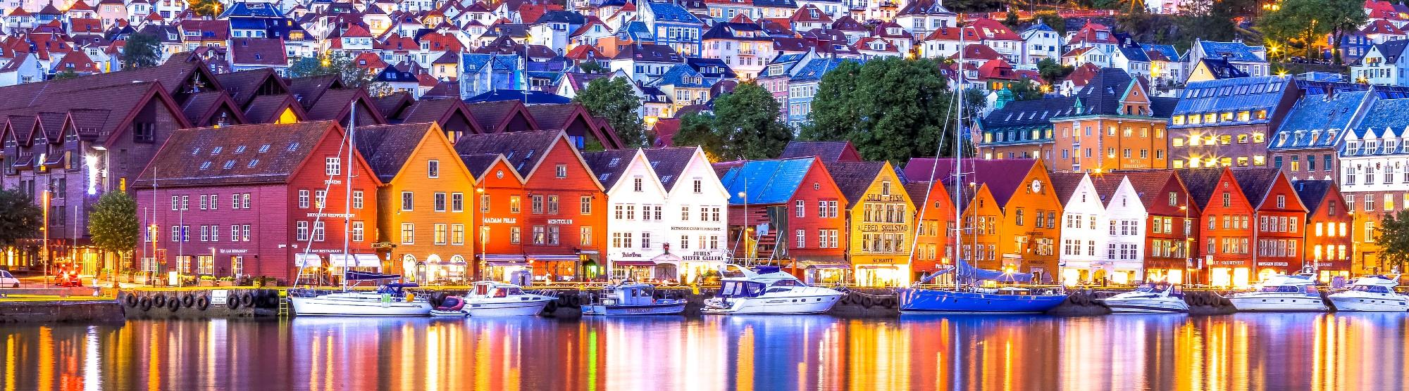 Luksusopphold i Bergen - historiske overnattingssteder - Bryggen