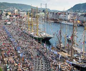Planlegging av idretts-og kulturarrangementer i Bergen - Tall Ships Race