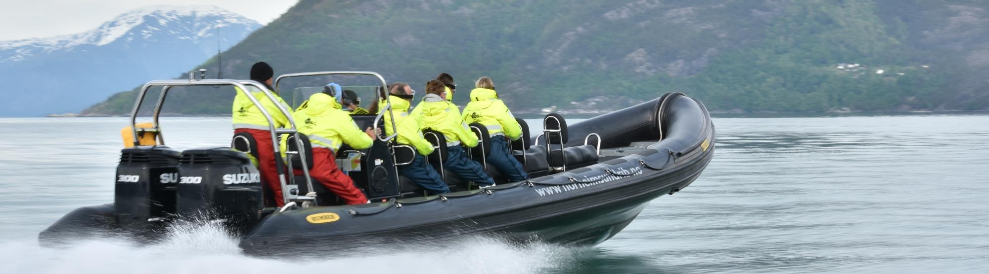 Norgesferie ungdom - Norheimsund RIB Seafari