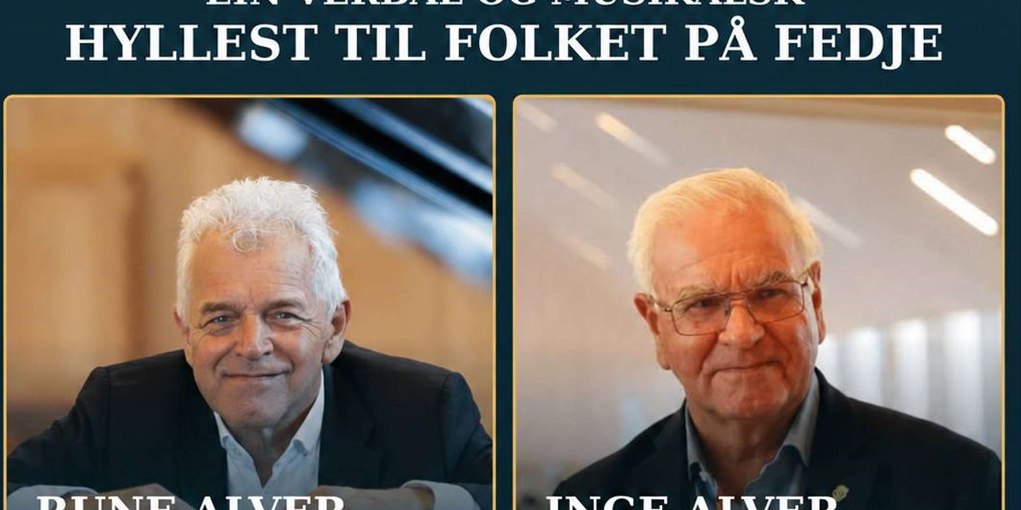 En verbal og musikalsk hyllest til Fedjefolket En verbal og musikalsk hyllest til Fedjefolket