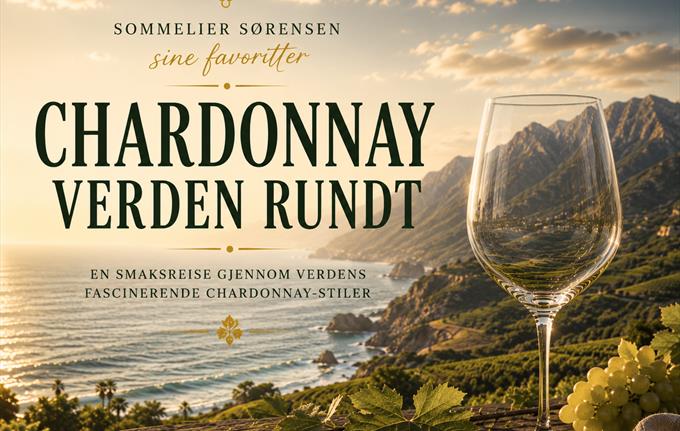 Vinsmaking - Chardonnay verden rundt med Sommelier Sørensen