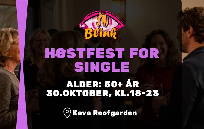 Høstfest for single (50+ år)