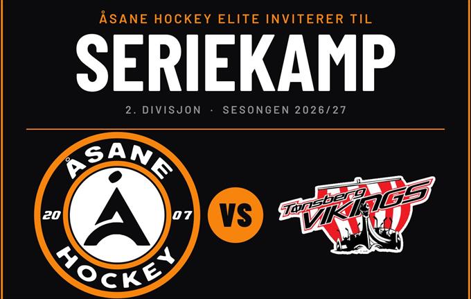 Åsane Hockey mot Tønsberg - Lørdag 17 oktober kl. 17:00