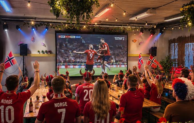 Norge-England Kvartfinale LOUNGE