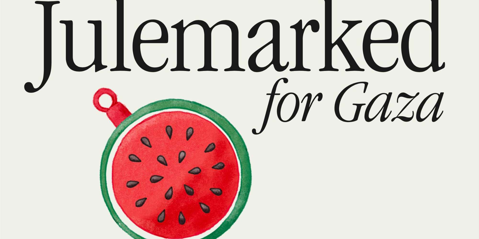 Julemarked for Gaza Julemarked for Gaza
