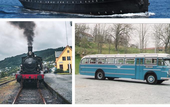 Søndag 21. juni 2026: Bergen Heritage Tour. Rundtur. Start i sørgående retning med veteranbuss.