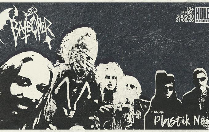 Batboner + supp: Plastik Noir || Hulen
