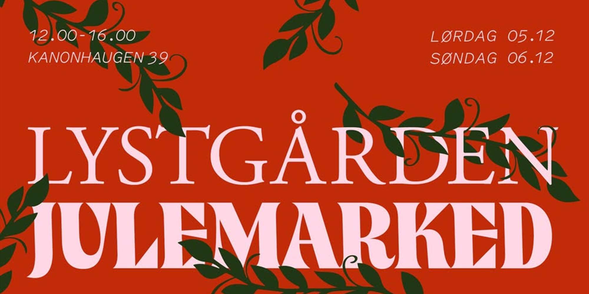 Lystgårdens julemarked Lystgårdens julemarked