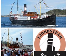 Onsdag 5. august 2026: Bli med D/S "Stord I" ut på Byfjorden og ta imot "Fjordsteamflåten". Familietur.