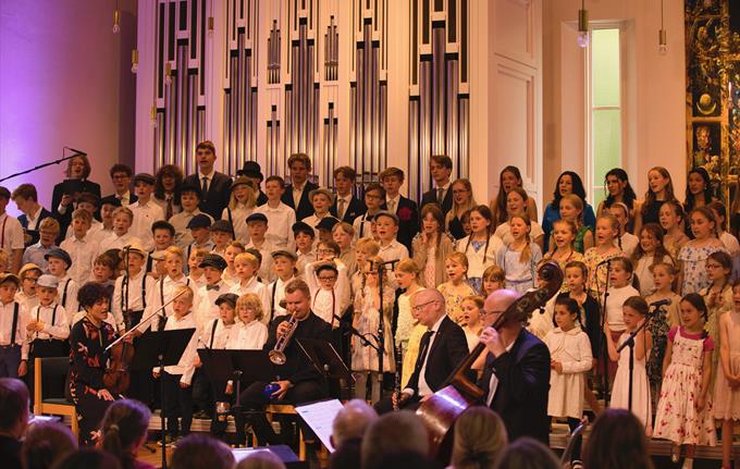 Jazzkonsert med Collegium Vocale Gutter, Jenter og Ung