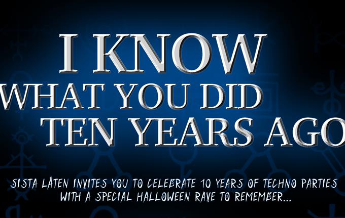 I KNOW WHAT YOU DID TEN YEARS AGO