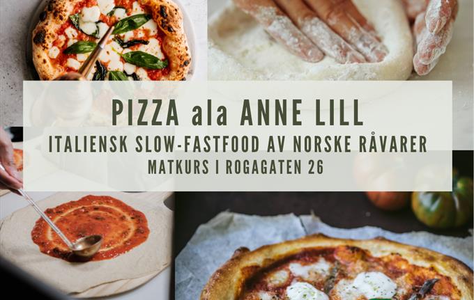 Matkurs: Pizza ala Anne Lill - august