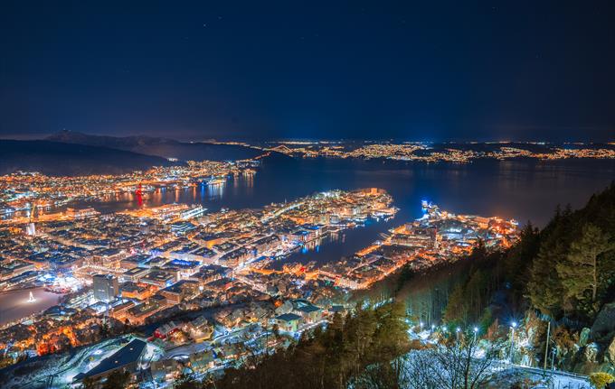 Julebord på båt - Sjøscenen i Bergen