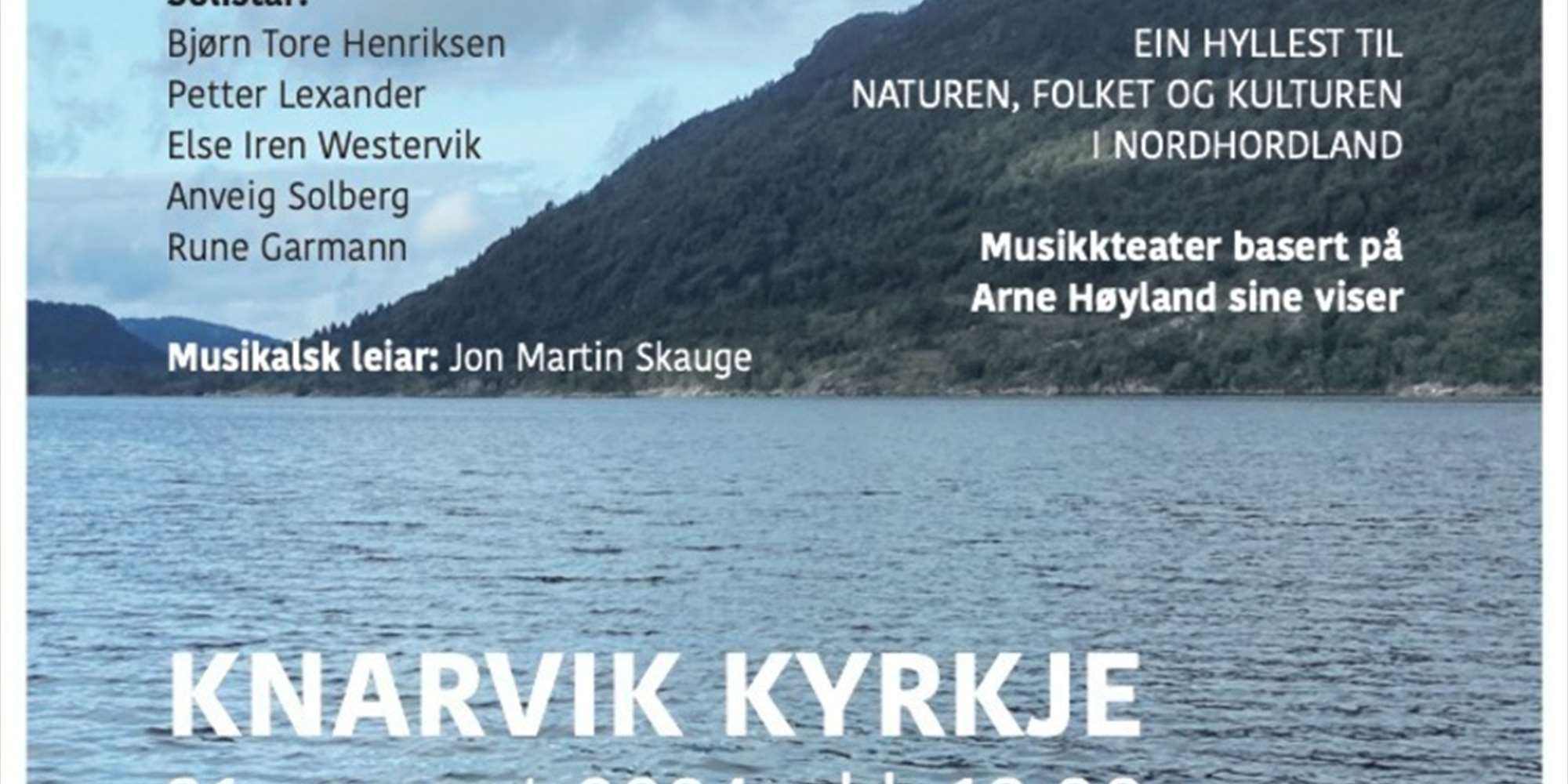 Frå Hav til Fjell - Konsert i Knarvik Kyrkje