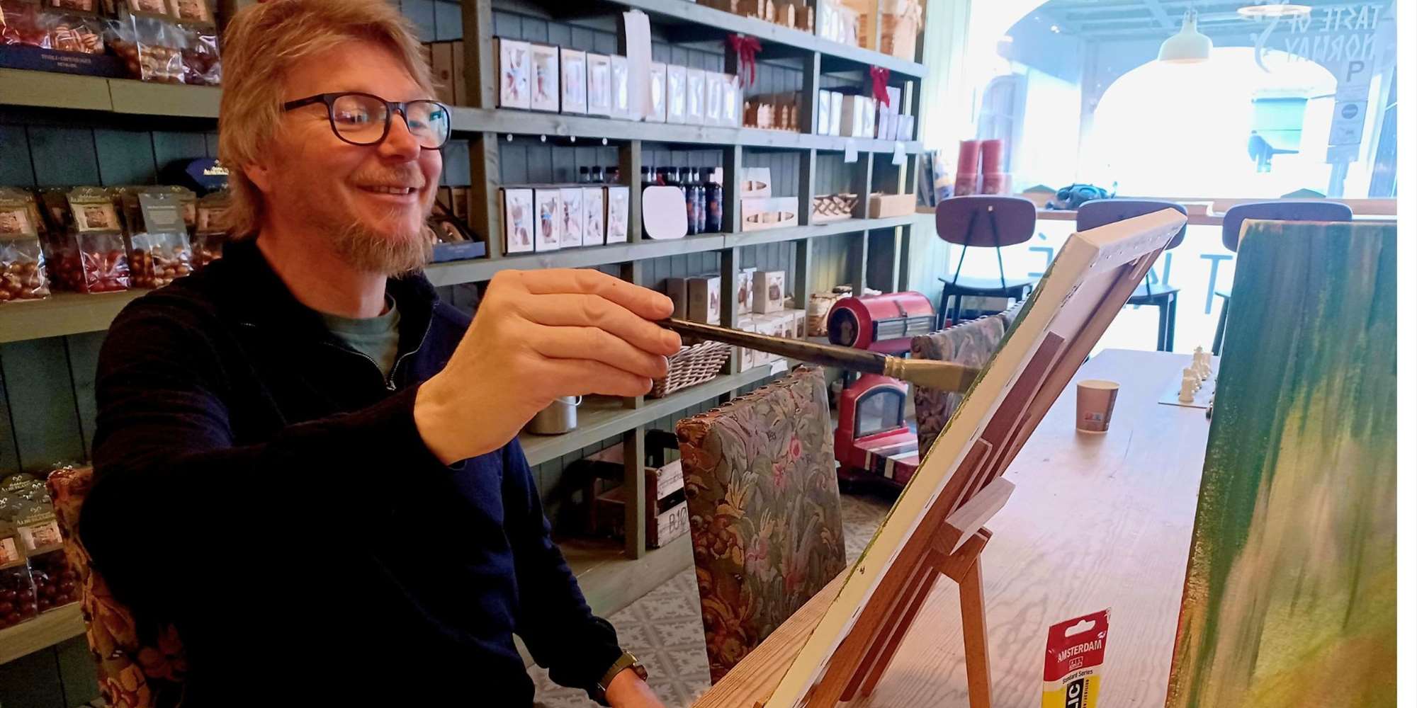 Bobler og pensel i byROMMET Bobler og pensel i byROMMET