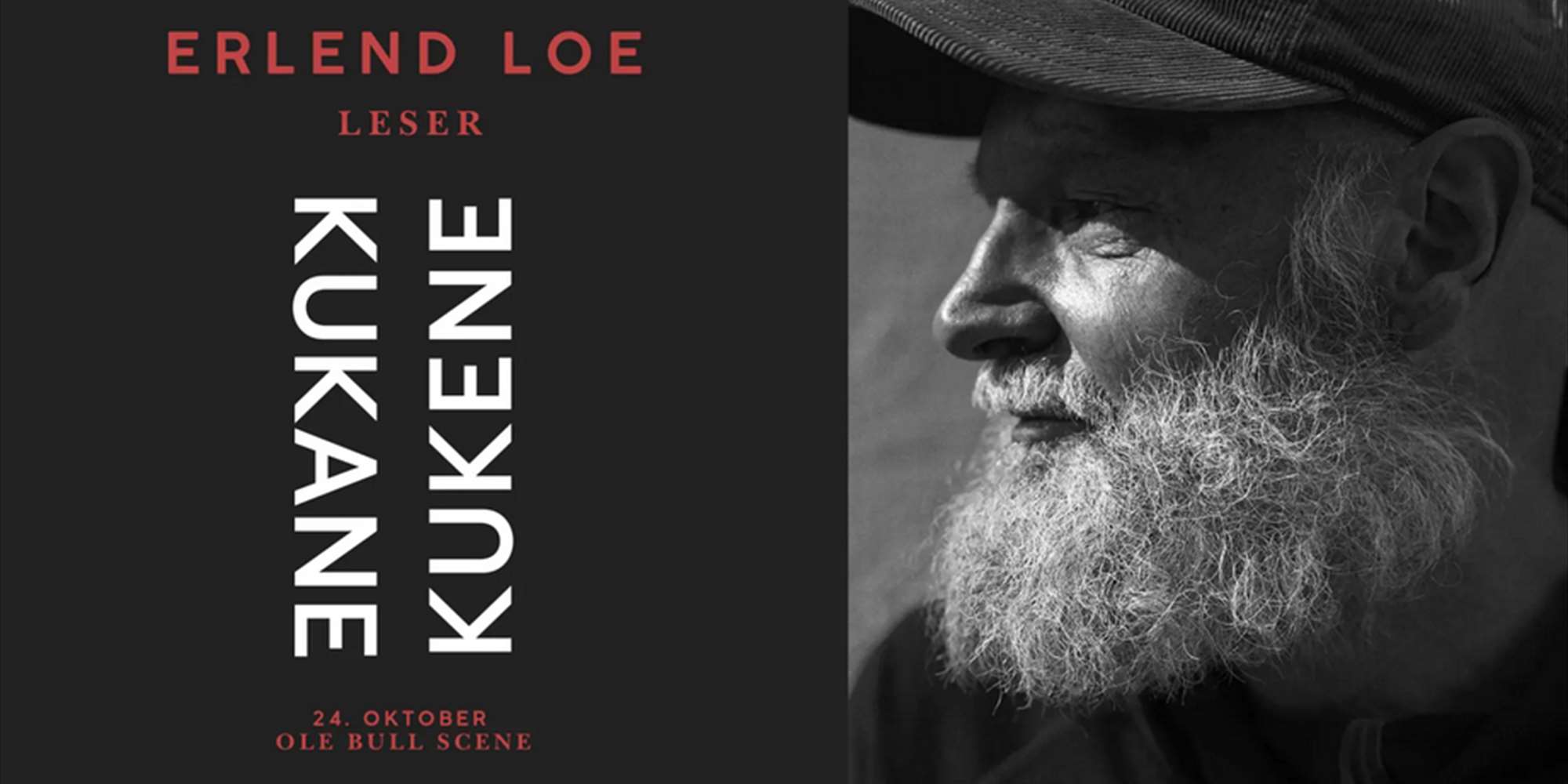 Erlend Loe leser KukeneKukane Erlend Loe leser KukeneKukane