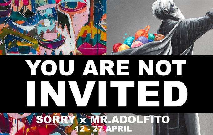 YOU ARE NOT INVITED