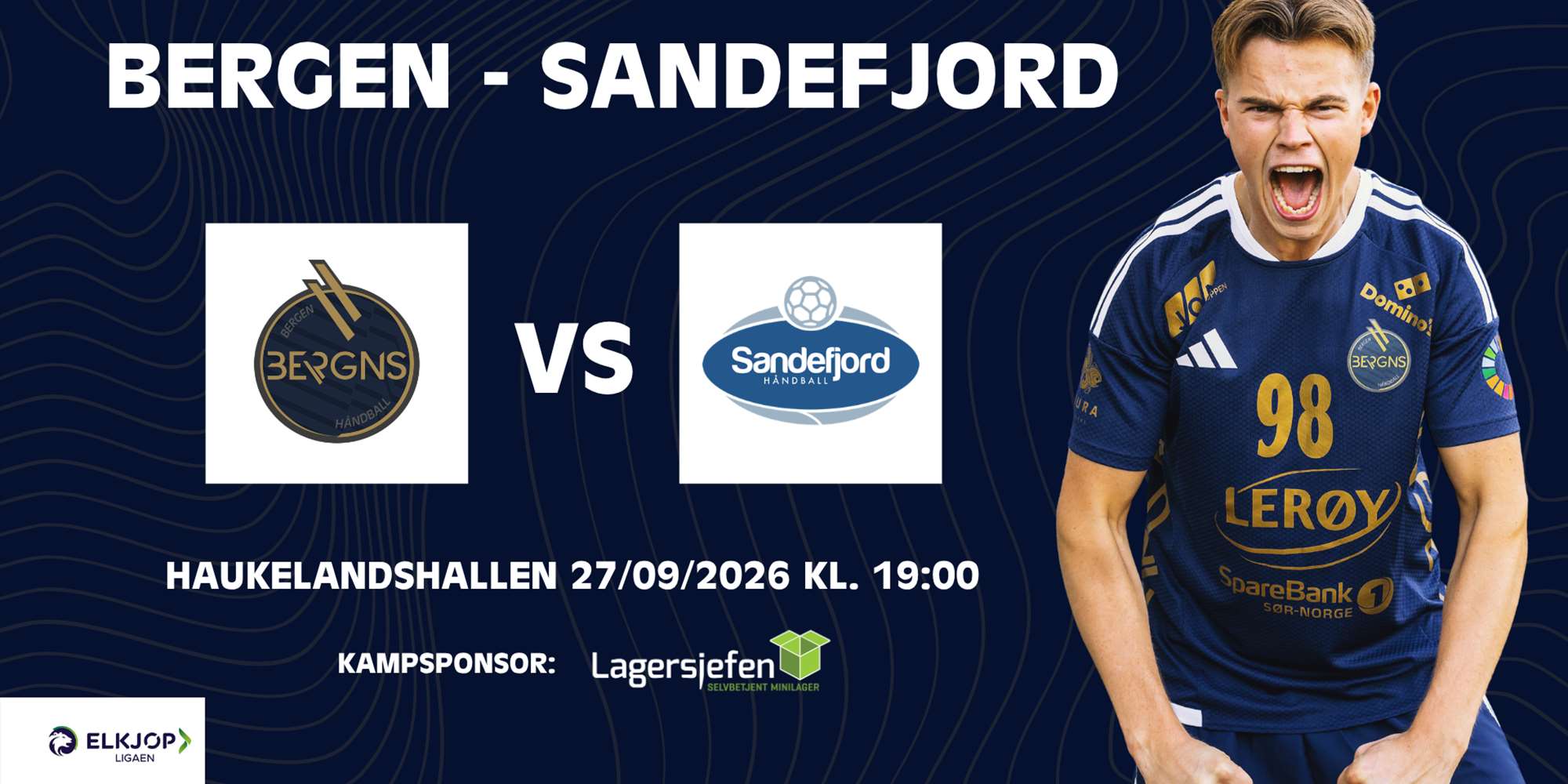 Bergen møter Sandefjord hjemme i Haukelandshallen Bergen møter Sandefjord hjemme i Haukelandshallen