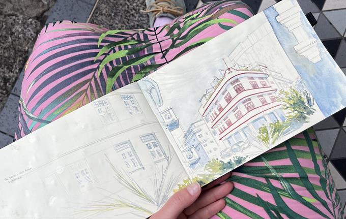 Travel Sketching - Male kurs