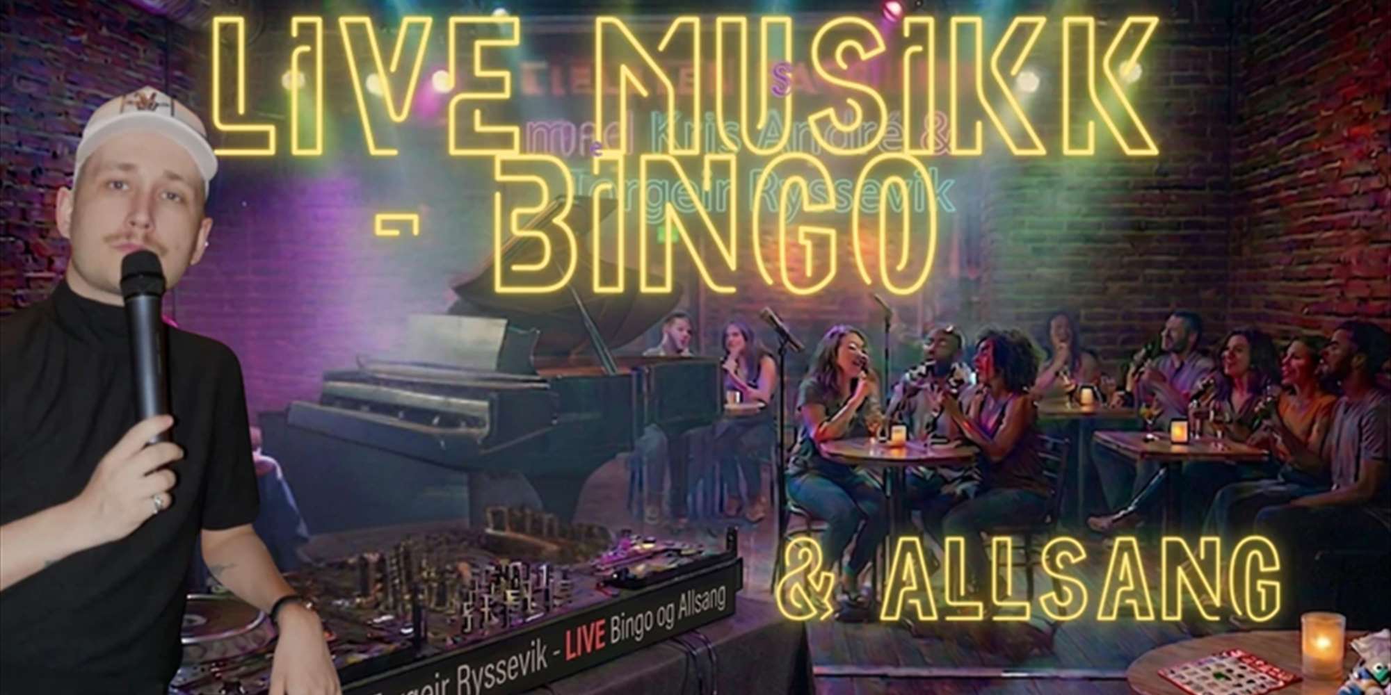 LIVE MUSIKK-BINGO & ALLSANG LIVE MUSIKK-BINGO & ALLSANG