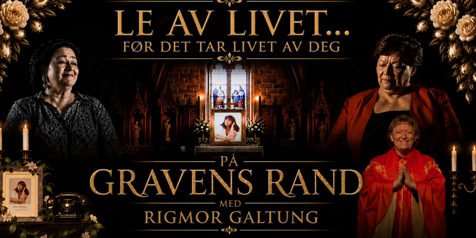 På gravens rand med Rigmor Galtung På gravens rand med Rigmor Galtung