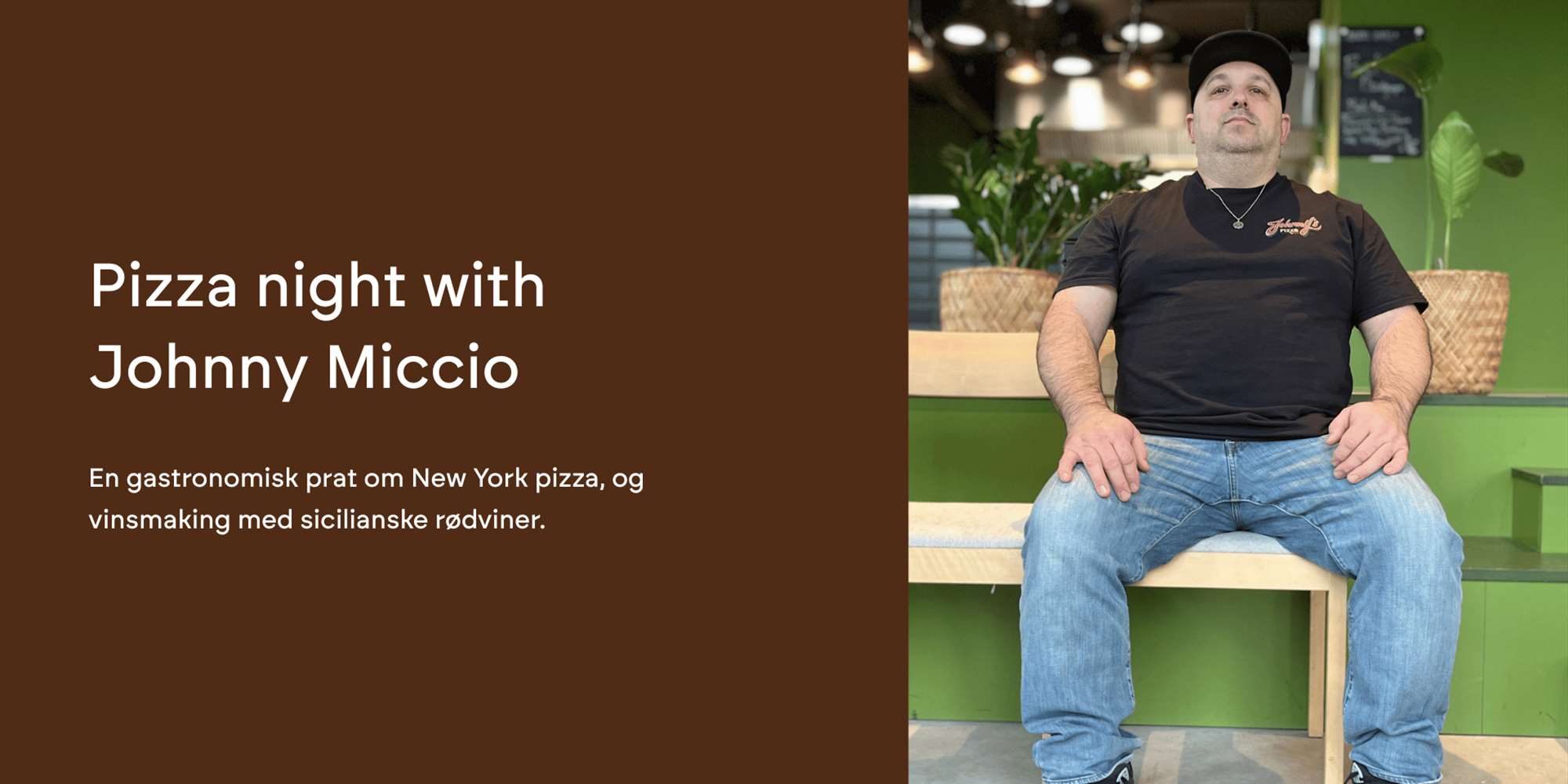 Pizzanight with Johnny Pizzanight with Johnny