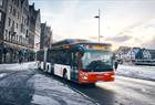 Skyss buss på Bryggen