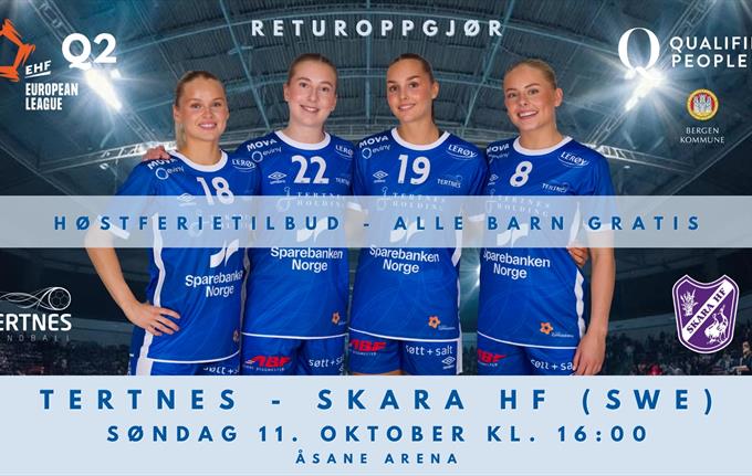 EHF European League kvalifisering Tertnes-Skara (SWE)