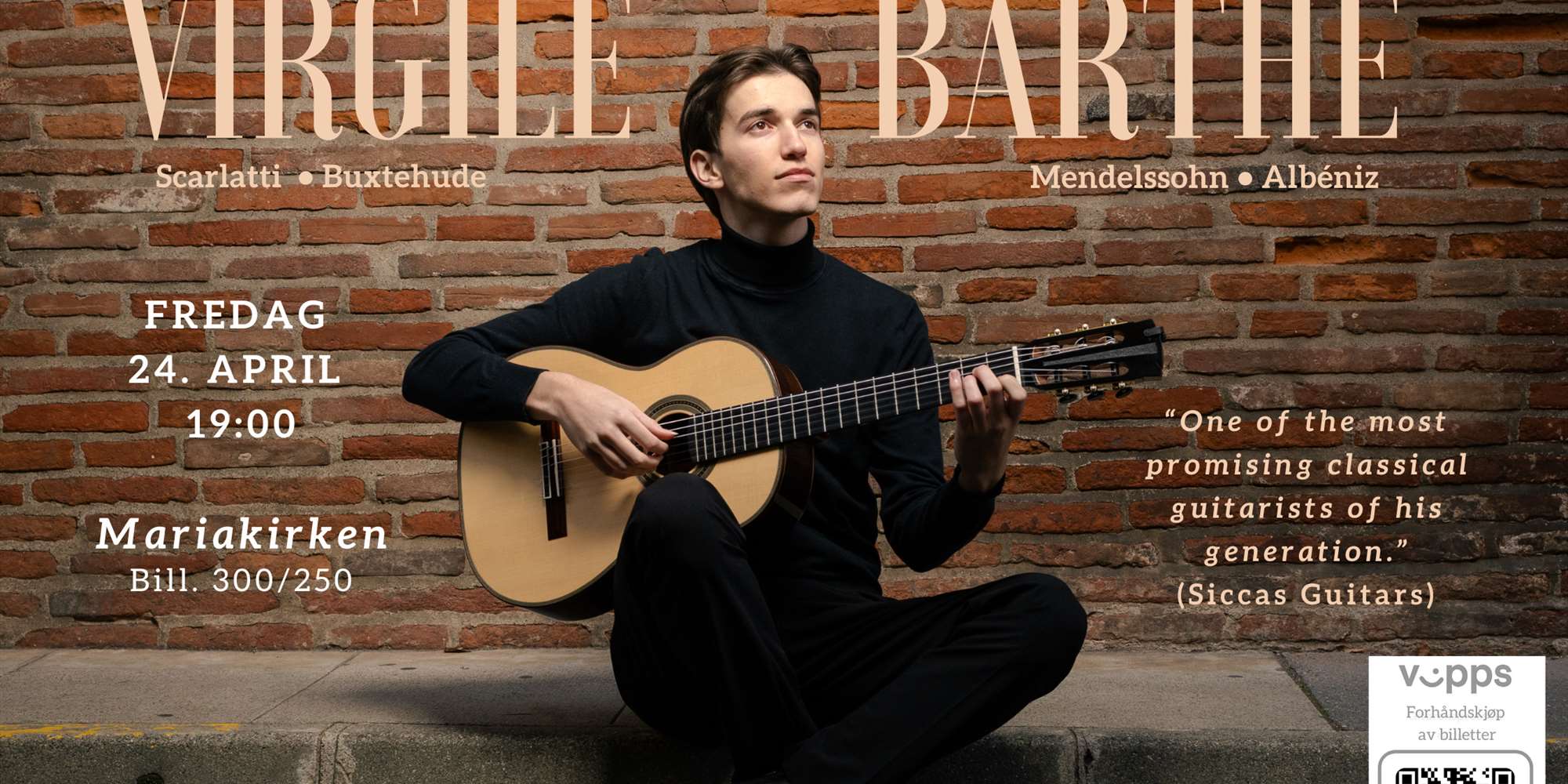 Konsert med Virgile Barthe Konsert med Virgile Barthe