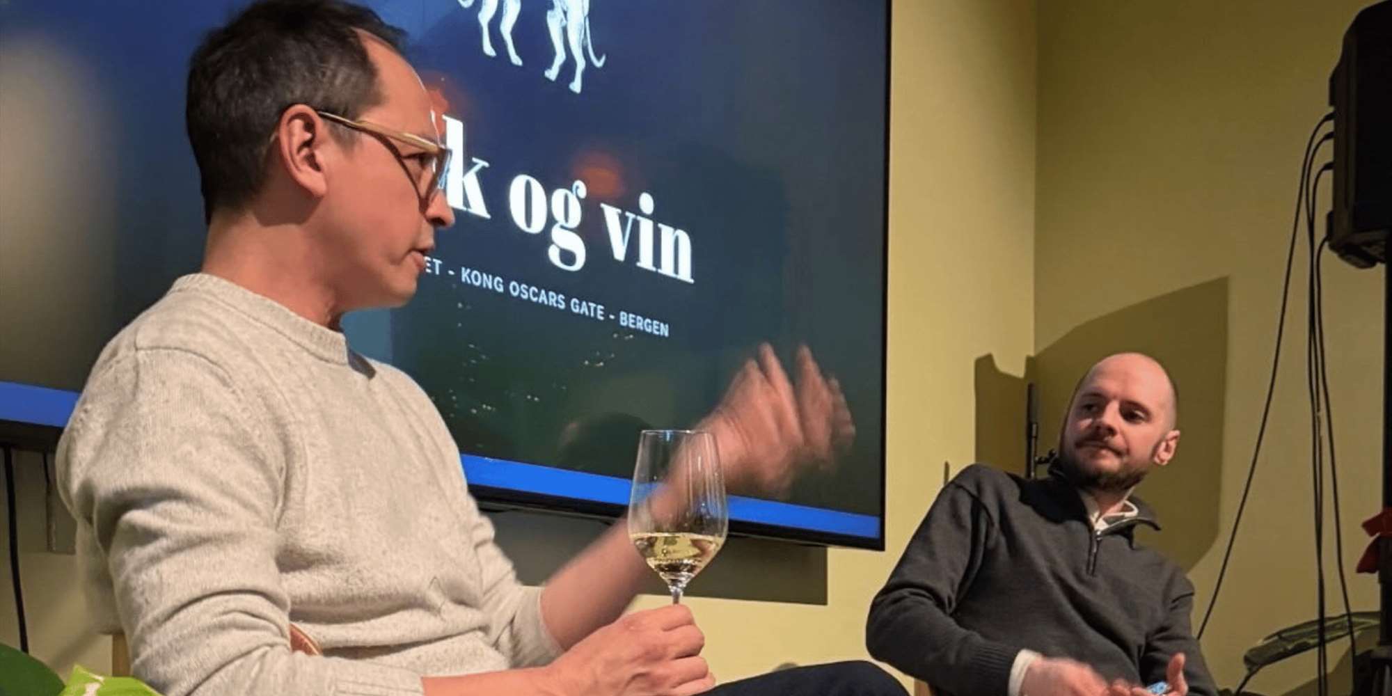 Folk og vin med Espen og Ove Folk og vin med Espen og Ove