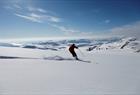 Off piste alpinist Folgefonna Sommerskisenter