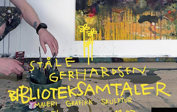 Utstillingsåpning: Ståle Gerhardsen "Biblioteksamtaler"